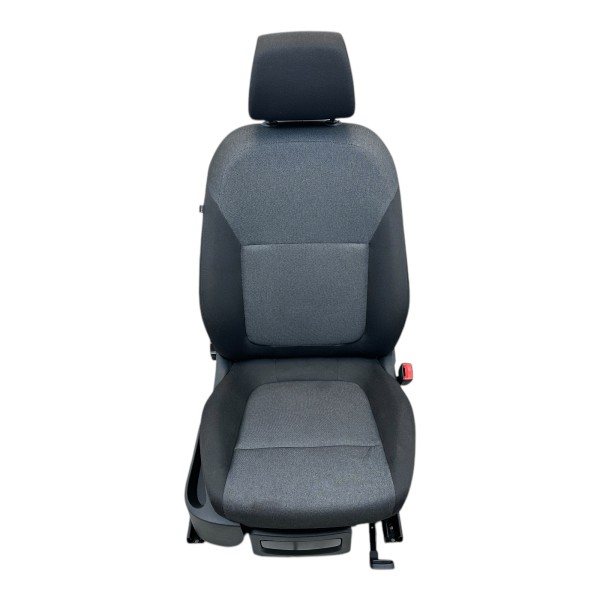 Sitz vorne rechts Beifahrersitz Sitzheizung Skoda Fabia NJ Stoff schwarz BW
