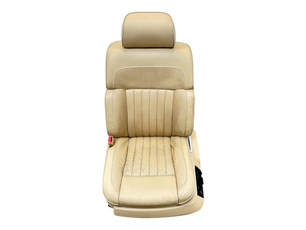 Sitz vorne links Fahrersitz Sitzheizung el. verstellbar VW Phaeton 3D beige