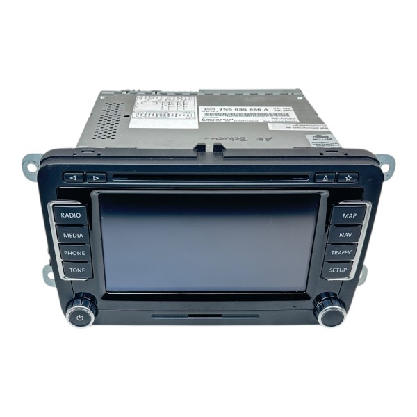 Radio Navigationseinheit Autoradio Seat Alhambra 7N5035686A
