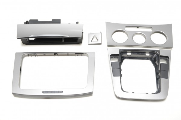Dekorblenden Interieur Set Dekorleisten VW Passat 3C Titan Silber 3C0857961A