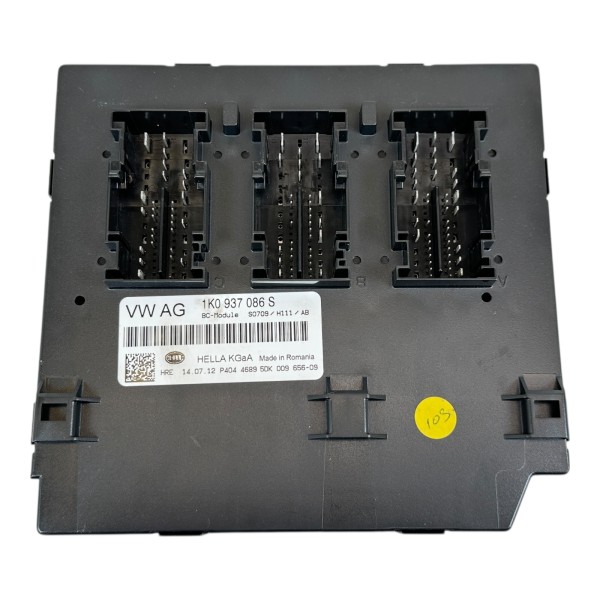 Steuergerät Komfortsystem Bordnetzsteuergerät Seat Altea 5P 1K0937086S