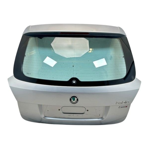 Heckklappe Kofferraumklappe Skoda Fabia Combi 5J silber 8E8E LA7W 5J9827025J