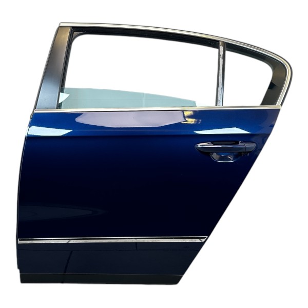 Tür hinten links Fahrerseite VW Passat Limousine 3C blau LD5Q 3C5833055H