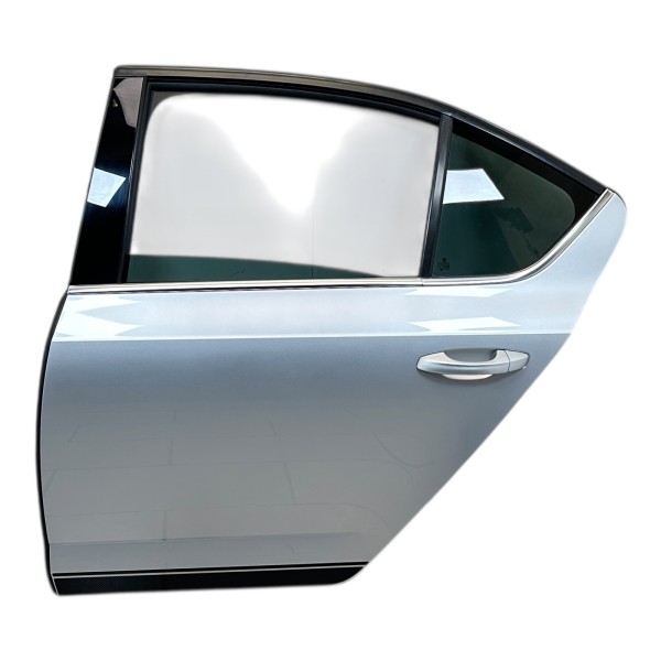 Tür hinten links Skoda Octavia Limousine 5E silber LA7W 8E8E 5E5833055B
